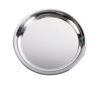 14 In Stainless Steel Roasting Pan, Stainless Steel Heavy Duty Kitchenware Round Roaster Pan Large XLarge Big Green Egg Drip Pan for Turkey Baking,Ro