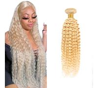 14 Inch 613 Blonde Water Wave Human Hair Blonde Bundles Human Hair Hair Bundles Weave Bundles Human Hair