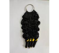 14 Inch Burmese Curly Feather Crochet Human Hair, 50 Strands 50g