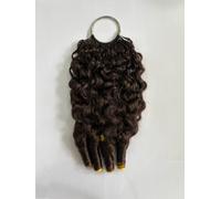 14 Inch Burmese Curly Feather Crochet Human Hair, 50 Strands 50g