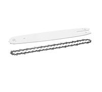 14 Inch Chainsaw Guide Bar with 3/8 LP 50 Drive Link Saw Chain Compatible with 018 MS180 MS181(with 1 Saw Chain)