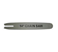 14 Inch Chainsaw Guide Bar with 3/8 LP 50 Section Saw Chain Compatible with MS170 MS180 MS250 Power Tools Replacement Parts(1PC Guide Bar)