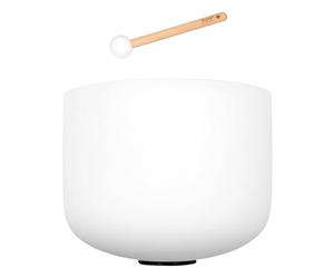 14 Inch Crystal Singing Bowl Set Frosted 440Hz C