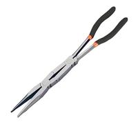 14 Inch Extra Long Needle Nose Pliers High Carbon Steel Precision Double Joint Pliers with Serrated Tips for Narrow Spaces and Electronics Repair
