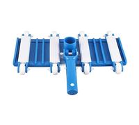 14 Inch Flexible Pool Vacuum Head with Wheels, Removable Adjustable Swivel Direction Control Handle Cleaning Tools for Concrete or Plaster Swimming Pool Cleaning Remove Debris