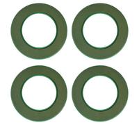 14 Inch Foam Wreath Ring Pack of 4 with Plastic Back | Durable Foam Circle Wreath Rings for Crafting, Floral Designs, and Wreath Making | Sturdy Plastic Backing for Long-Lasting Support.