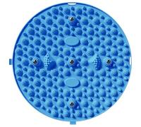 14 Inch Foot Acupressure Mat, Dual Layer TPE Foot Massage Mat with Magnet for Anti Fatigue Stress Relief