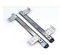14 Inch Heavy Du Der Slides with Ball Bearings Adjustable Metal Guide for Desk Height Smooth Sliding Mechanism Silver h Perfect for CABI and Fur