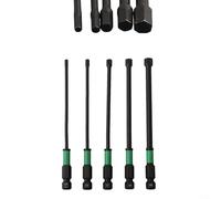 14 Inch Hexagon Screwdriver Bit for Electric Drill Quick Change, 150mm Length for Professional Level Performance (H4)
