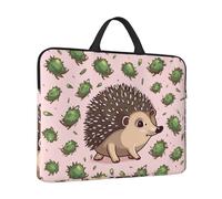 14 inch Laptop Sleeve with Handle Shockproof Laptop Bag Waterproof Computer Cover Bag Cartoon Hedgehog Briefcase