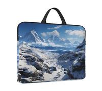 14 inch Laptop Sleeve with Handle Shockproof Laptop Bag Waterproof Computer Cover Bag Spectacular Snowy Mountains Briefcase