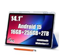 14 inch Large Screen Tablet, Android 15 Tablet 16GB RAM 256GB ROM