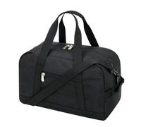 14 inch Lightweight Carry On Mini Duffel BagSmall Gym Bag for Travel Sport - Black