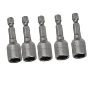 14 Inch Magnetic Nut Drivers 5PCS Set for Power Drills, Chrome Vanadium Steel, Suited for 6/8/10/12/13mm (5PCS 13mm)