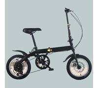 14 Inch Mini Folding Bike, Portable Ultra-Light Disc Brake for Men Women
