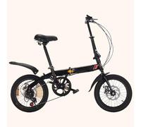 14 Inch Mini Folding Bike, Portable Ultra-Light Disc Brake for Men Women