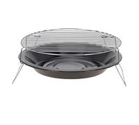 14-Inch Portable Tabletop Chal Grill - Cact BBQ for Outdoor Cooking, Camping, Tailgating & nics - Lightweight & Easy to Carry for Small Gatherings