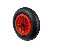 14 Inch Replacement Wheelbarrow Wheel Rubber 100kg Capacity 14/26 Axle 350mm