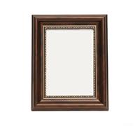 14 Inch Retro Frame with Wall-Mount Capability, Resin Decor Frame by Classic Aesthetics for Home or Office Use (brown)