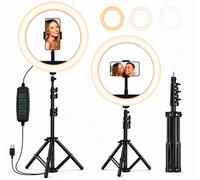 14-Inch Ring Light With 1.7m Stand | LED Selfie Light, TikTok & YouTube, Live Streaming, Photography Use