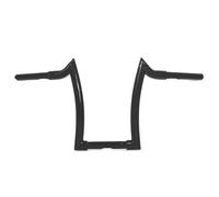 14 Inch Rise Black Ape Hanger Handlebar, 1.25” Fat 1” Clamp, Fit Harley Sportster 883/1200, XL Softail FLST/FXST, Dyna, Road King, Handlebars 1994-2023, Road Glide 1998-2013
