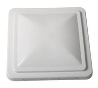 14 Inch RV Vent Cover, Weather-Resistant Plastic Roof Vent Lid for Trailer, Motorhome, and Caravan - White