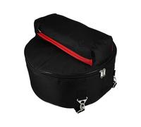 14 Inch Snare Drum Backpack Oxford Cloth Bag with Adjustable Straps | Black Cotton Blend, Splash Resistant Shell, Stick Compartment, Front Pocket, Handle, for Travel, Rehearsals and Random Style