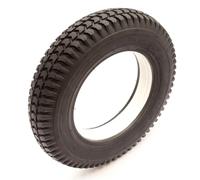 14 Inch Solid Mobility Scooter PU Tyre 3.00-8 Black Puncture Proof Arrow Tread 3.00x8 300-8 300x8 8-8 8x8