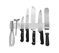 14 Inch Stainless Steel Magnetic Knife Bar - Use as Knife Holder, Knife Rack, Knife Strip, Kitchen Utensil Holder and Tool Holder