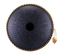 14 Inch Steel Pan Drum 14 Notes Steel Tongue Drum Handpan Percussion Instrument Tank Drum for Adults with Travel Bag and Mallets for Meditation Zen Gift for Kids, Travel, Party