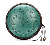 14 Inch Tank Drum 15 Notes Steel Tongue Drum C Key Handpan Drum With Padded Drum Bag And A Pair Of Mallets For Yoga Meditation Religious Activities