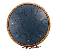 14 Inches 15 Notes Steel Tongue Drum - C/D Major Handpan Instrument Handpan Drum for Adults, Premium Steel Hand Drums, For Musical Education Meditation Yoga(C,D major)