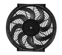 14 Inches Slim Fan Push Pull Electric Radiator Cooling Fans Universal Car Modified Parts 12V 90W Mount Kit
