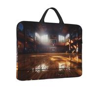 14" Laptop Case Sleeve Basketball Court Laptop Bag Computer Carrying Case Notebook Protective Sleeve Cover