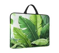 14" Laptop Case Sleeve Cute Banana Leaves Laptop Bag Computer Carrying Case Notebook Protective Sleeve Cover