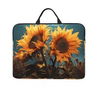 14"" Laptop Case Sleeve Fantasy Sunflower Laptop Bag Shockproof Computer Carrying Cover