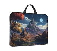 14" Laptop Case Sleeve Fantasy Town Laptop Bag Computer Carrying Case Notebook Protective Sleeve Cover