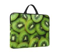 14" Laptop Case Sleeve Slices of Fresh Ripe Green Kiwi Laptop Bag Computer Carrying Case Notebook Protective Sleeve Cover