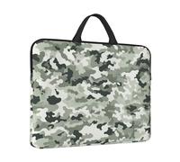 14" Laptop Case Sleeve White Camouflage Laptop Bag Computer Carrying Case Notebook Protective Sleeve Cover