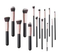 14 makeup brushes
