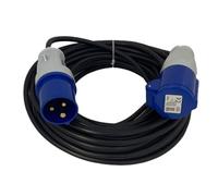 14 Metres Extension Lead 240V Trailing Plug and Socket 16 Amps Extension Cable 1.5mm IP44 Rated Heavy Duty for Powering up Multiple Electrical Equipment