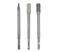 14 mm Point 20 mm Flat U Crank Chisel Drill Bit Shank Square for Electric Jack Hammer Power Tool 3 in 1 Set
