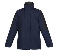 (14, Navy/Black) Regatta Womens/Ladies Defender III 3-In-1 Jacket (Waterproof & Windproof)
