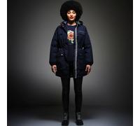 (14, Navy) Regatta x Christian Lacroix Womens Cailar Longline Waterproof Jacket Coat