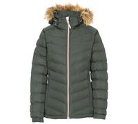 (14, Olive) Trespass Women's Padded Casual Jacket - Nadina