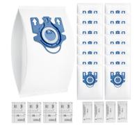 14 Pack 3D Airclean GN Vacuum Bags Compatible with Miele Hoover Classic C1, Complete C1, C2, C3, S400i S600 S2 S5 S8 Series, with 4 MP Filters, 4 AC
