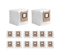 14-Pack 3L Replacement Dust Bags for Eufy E25 omni/E28 omni Robot Vacuum Cleaner, Large Capacity Disposable Non-Woven Bags, Vacuum Cleaner Accessories