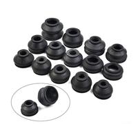 14 Pack Ball Joint Rubber Dust Boot Covers with Tongue and Groove Fastening to Protect Suspension Parts and Improve Fuel Mileage