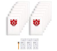 14 Pack FJM Hoover Bags Compatible with Miele Fjm Hoover Bags, Replaces for Miele bags, for Classic C1, Complete C3, S2, S5, S8, S400, S600, S2, S5, S8 Series 9917710 10123220