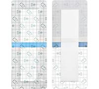 14 Pack Waterproof Incision Bandages Knee Replacement Shower Cover for Large Wound, Adhesive Dressing 4x6 in